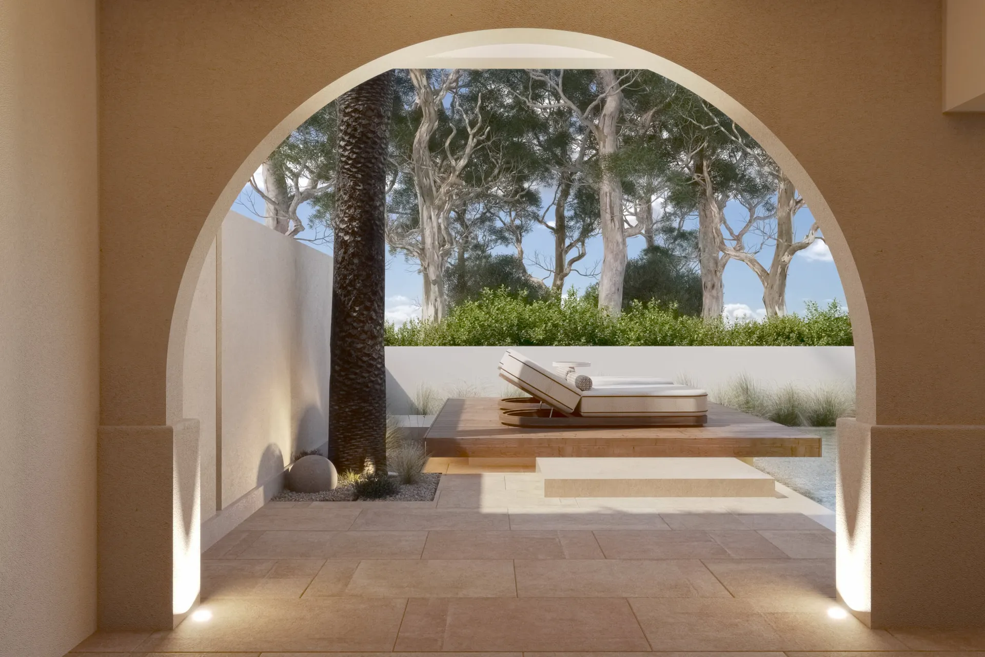 2-Zimmer Villa Gartenblick mit Privatpool