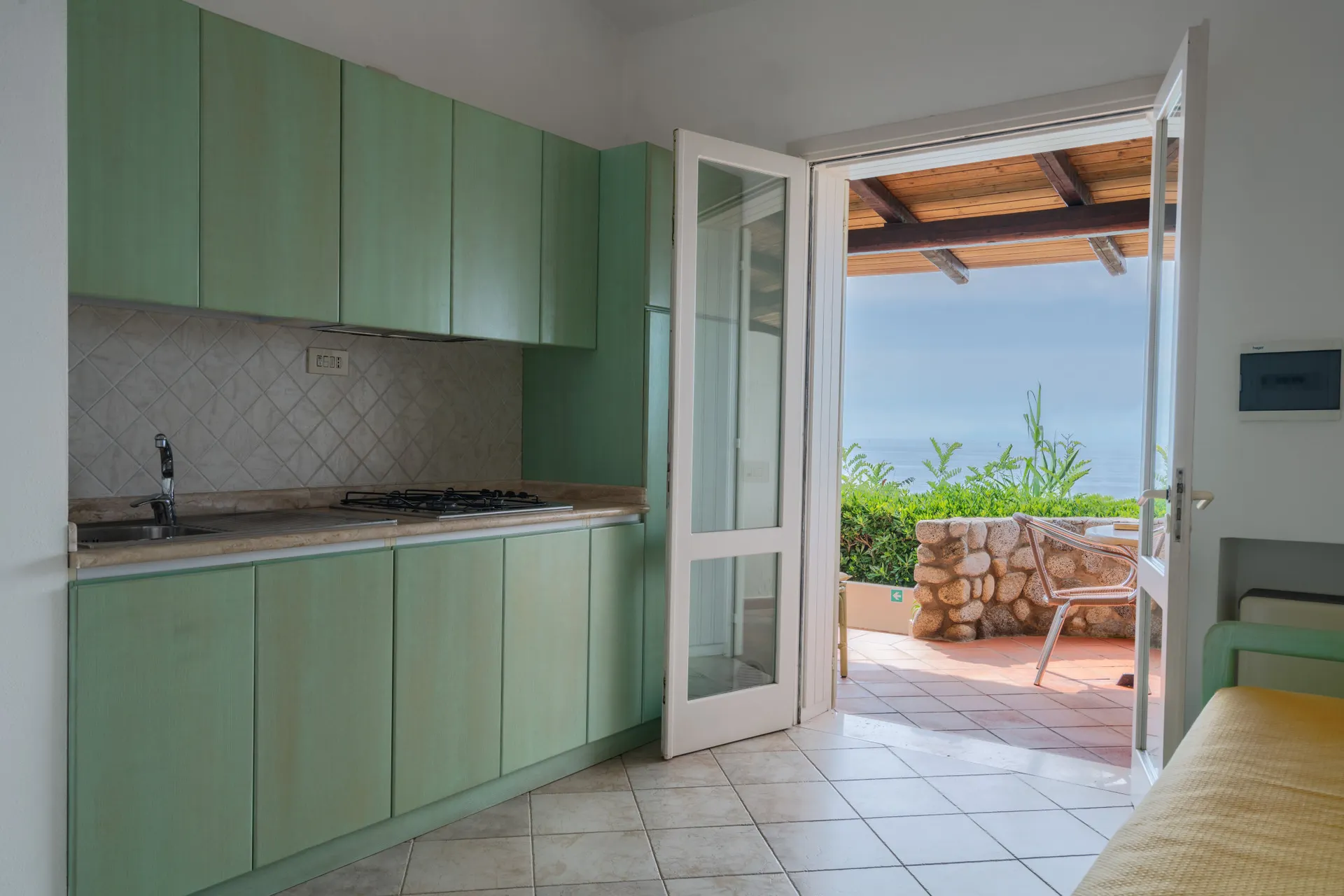 Hotel & Ferienwohnung Villaggio Cala di Volpe - Appartement Meerblick