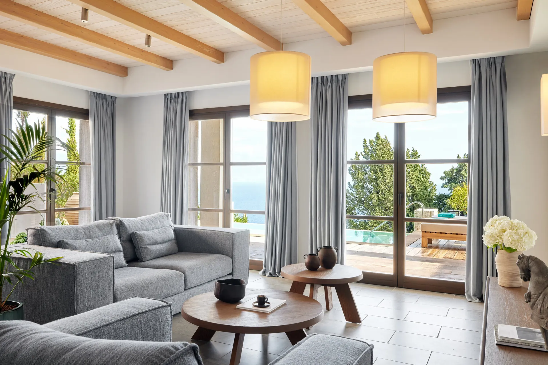 Angsana Corfu Resort & Spa - Villa Privatpool Meerblick (2 Schla