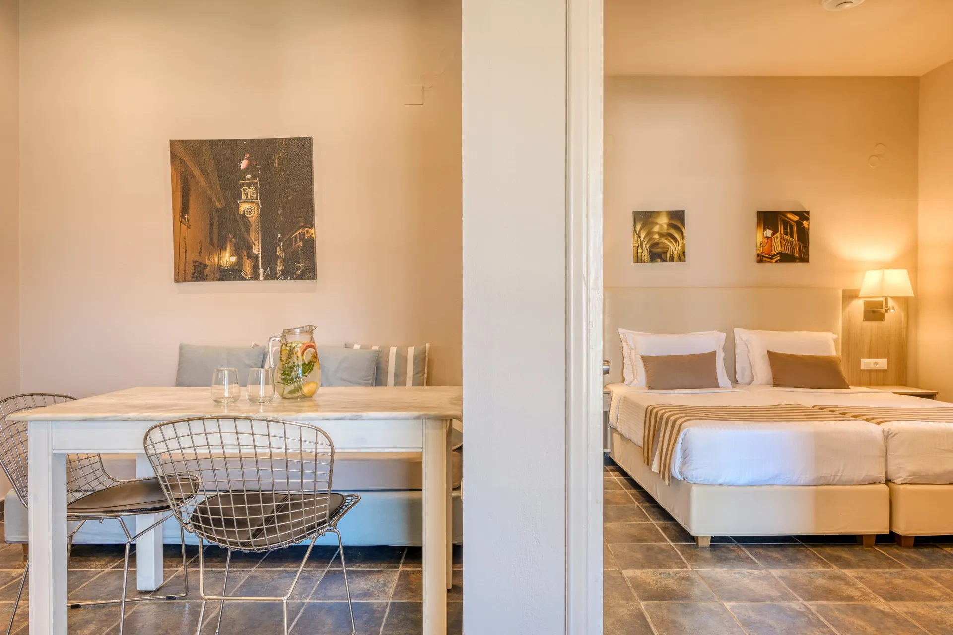 Acharavi Beach Hotel - Appartement Gartenblick