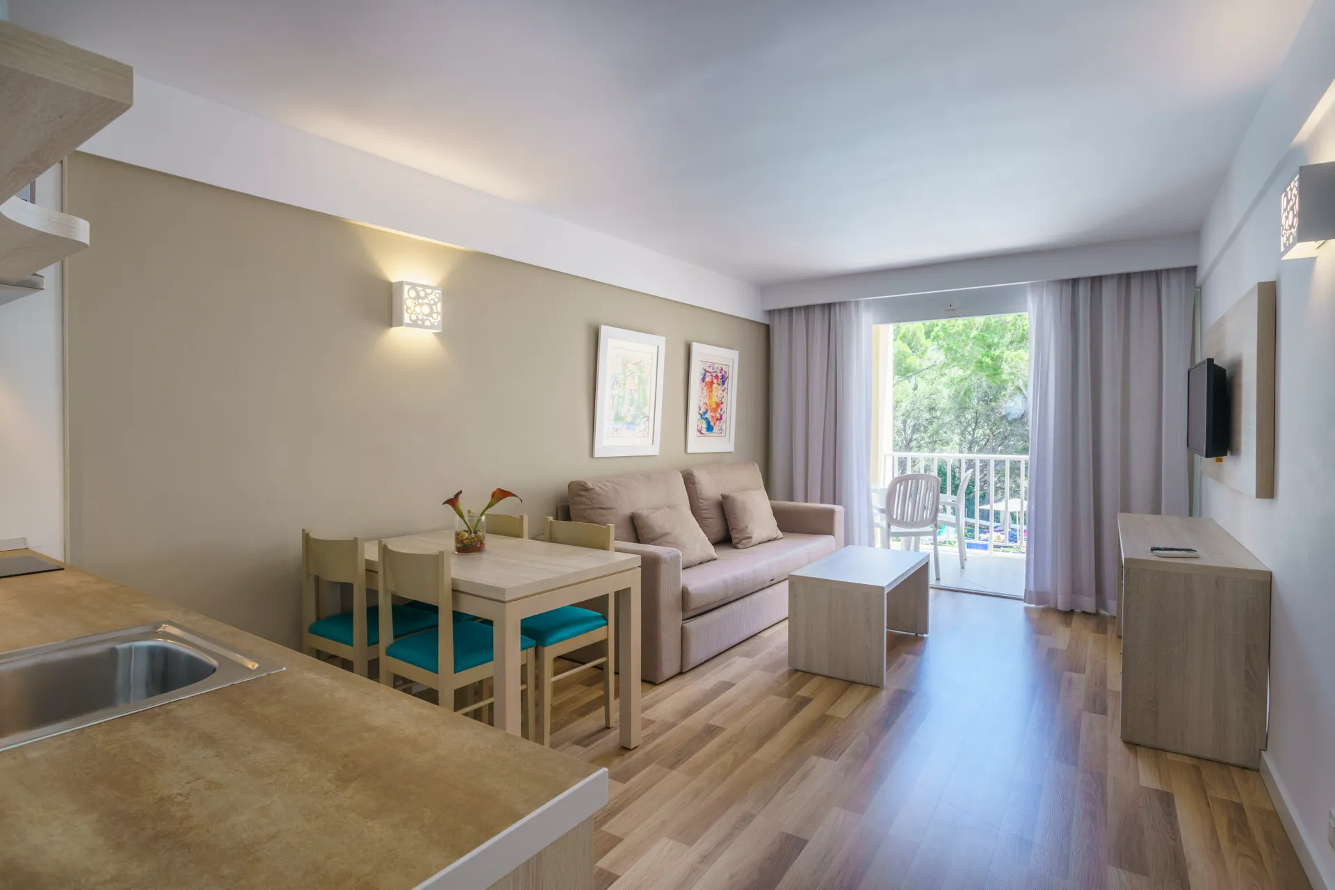 Aparthotel Comitas Floramar - Appartement Superior Poolblick