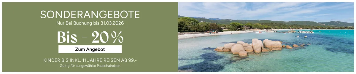 Korsika Sonderangebote