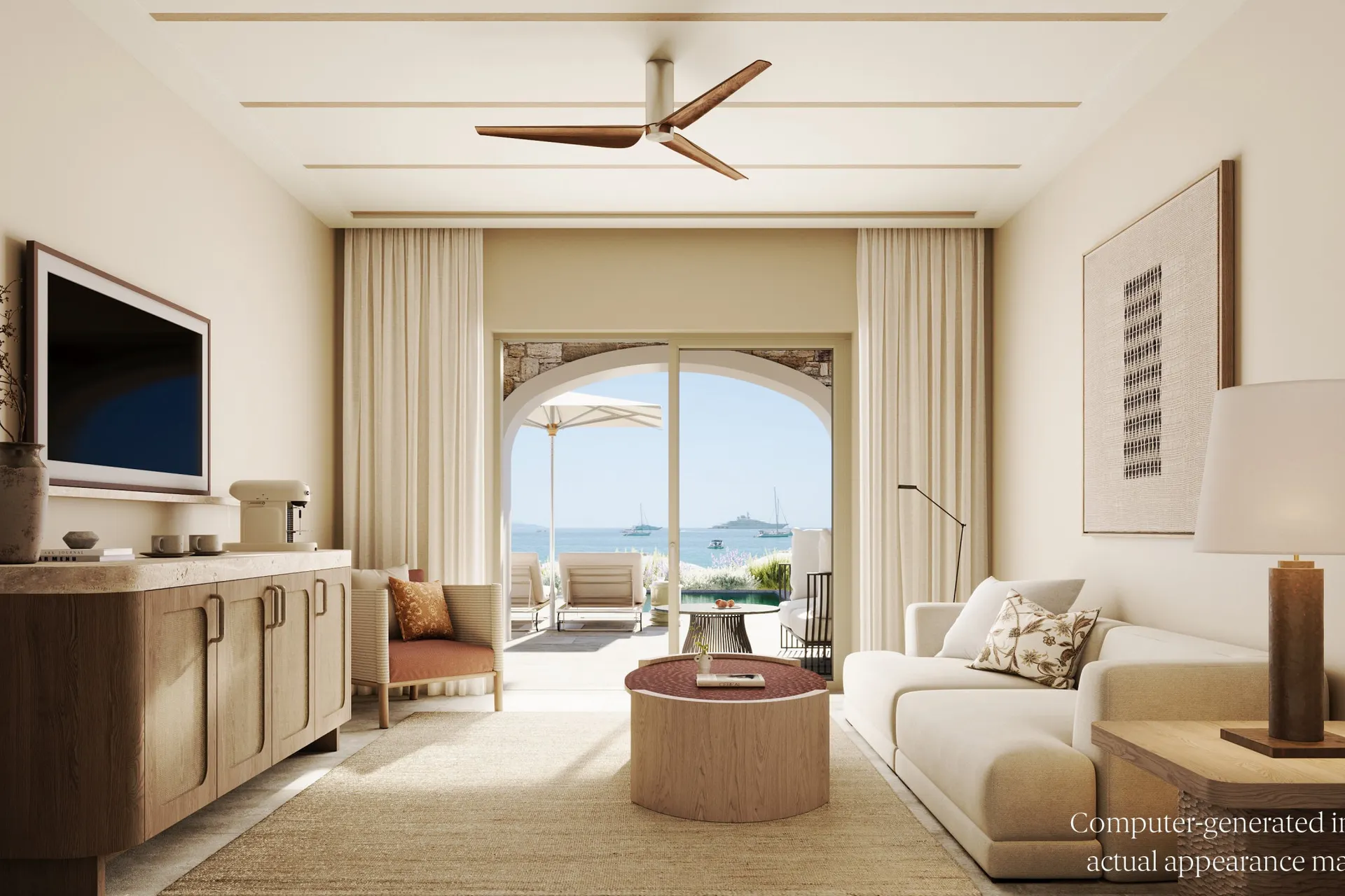 Beachfront Maison Suite Privatpool