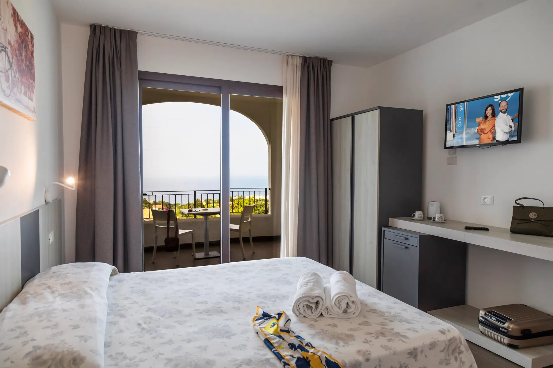 Luzia Agriresort - Doppelzimmer Superior Meerblick