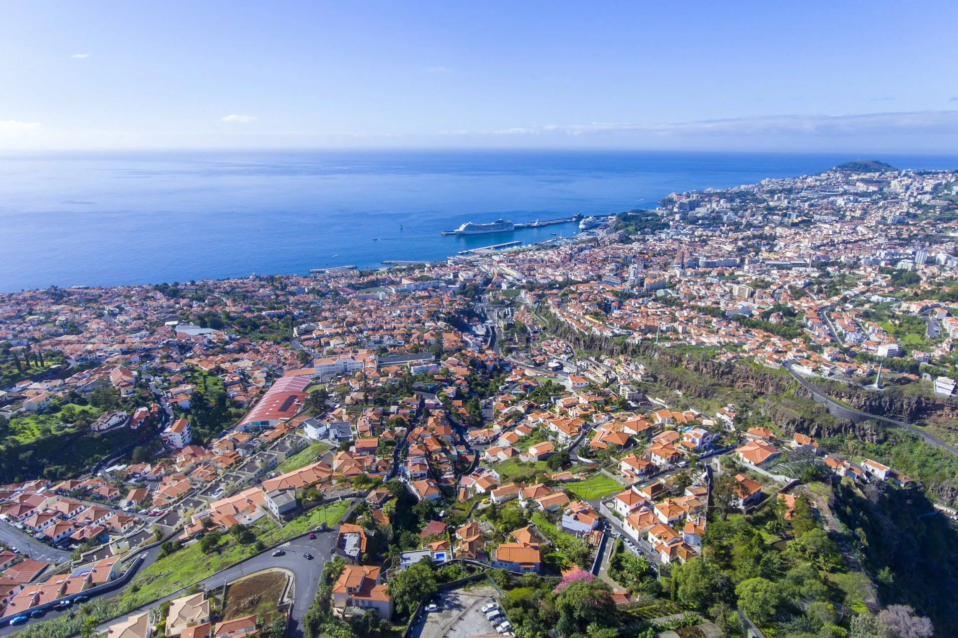 Blick auf Funchal