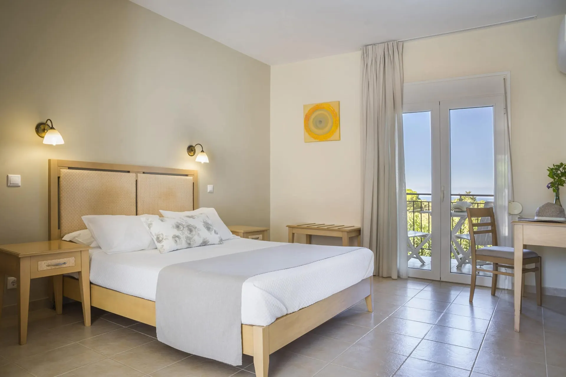 Doppelzimmer Gartenblick