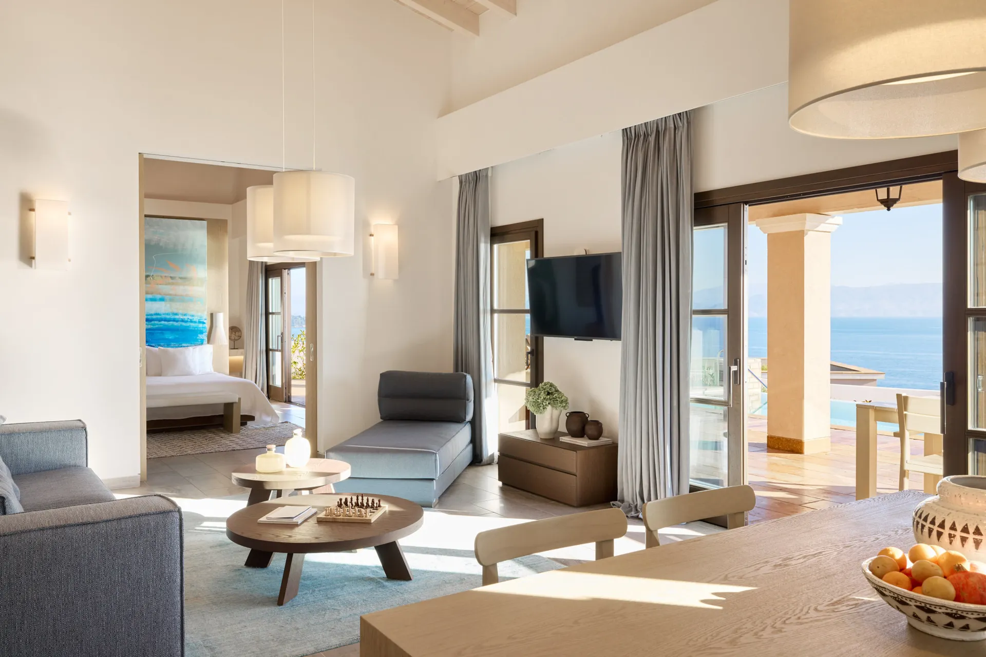 Angsana Corfu Resort & Spa - Villa Privatpool Meerblick (1 Schla