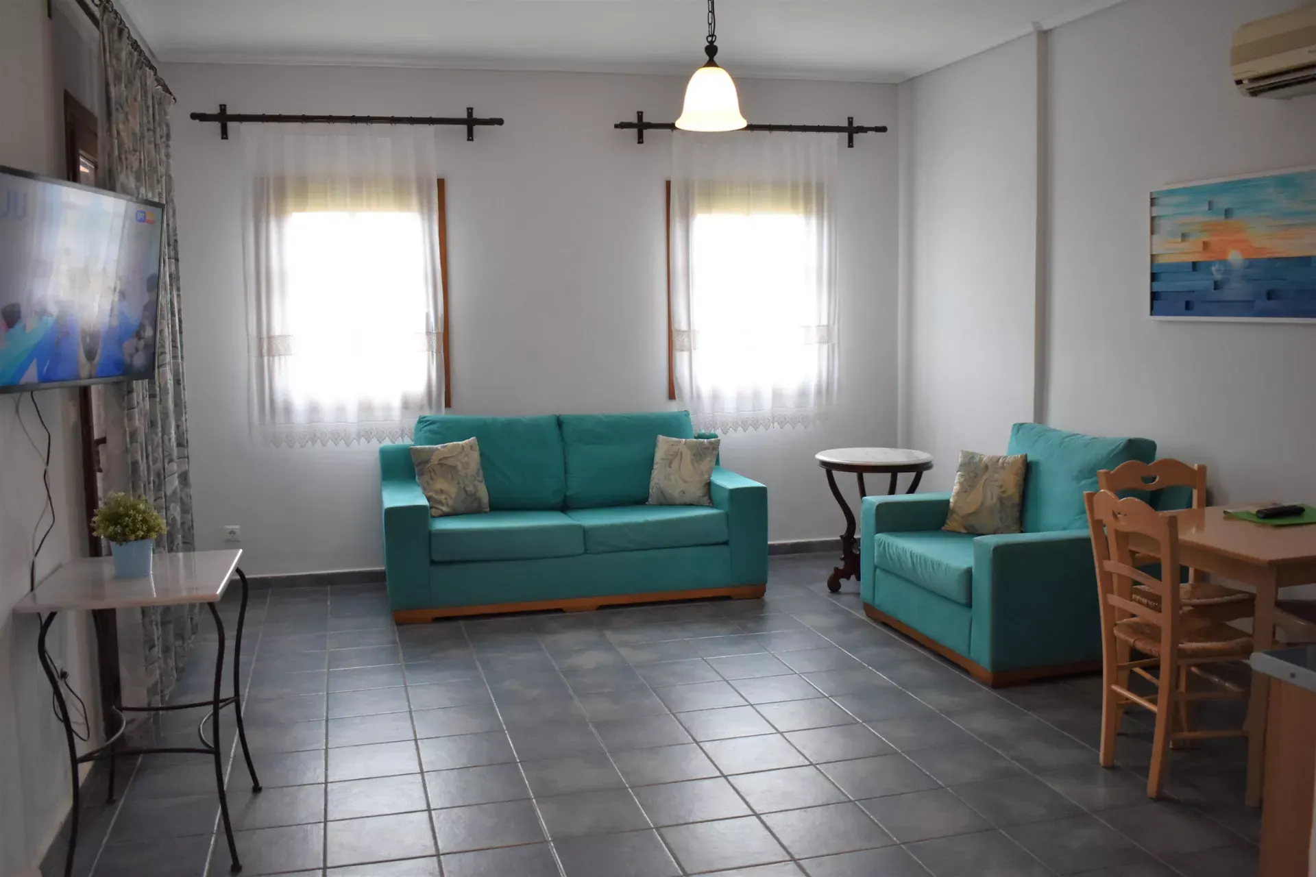 Melidron - E - Familien Appartement seitlicher Meerblick