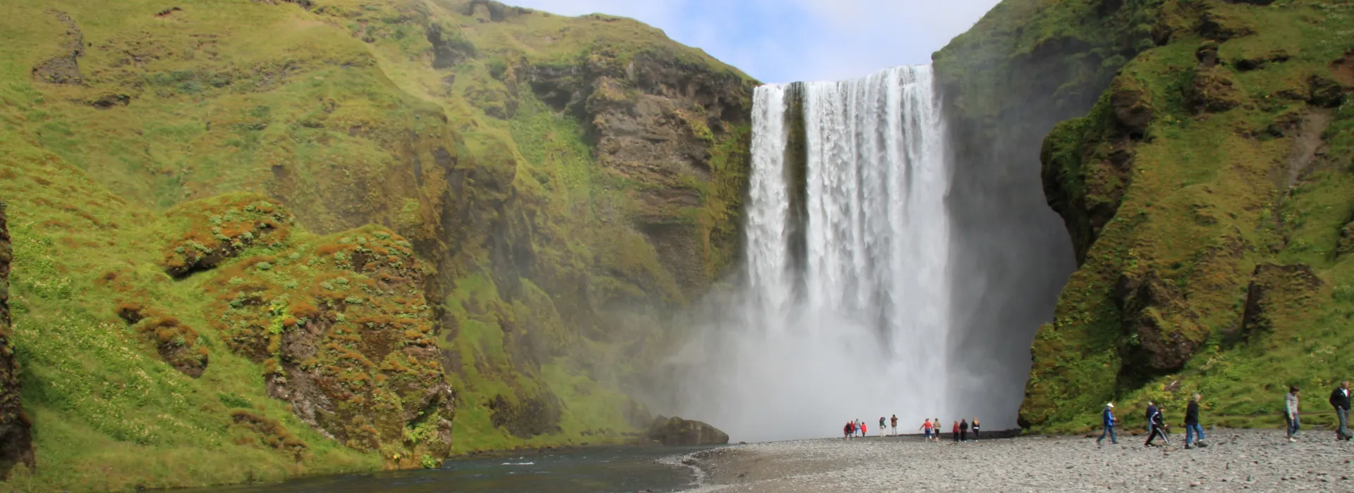 Wasserfall Skogafoss