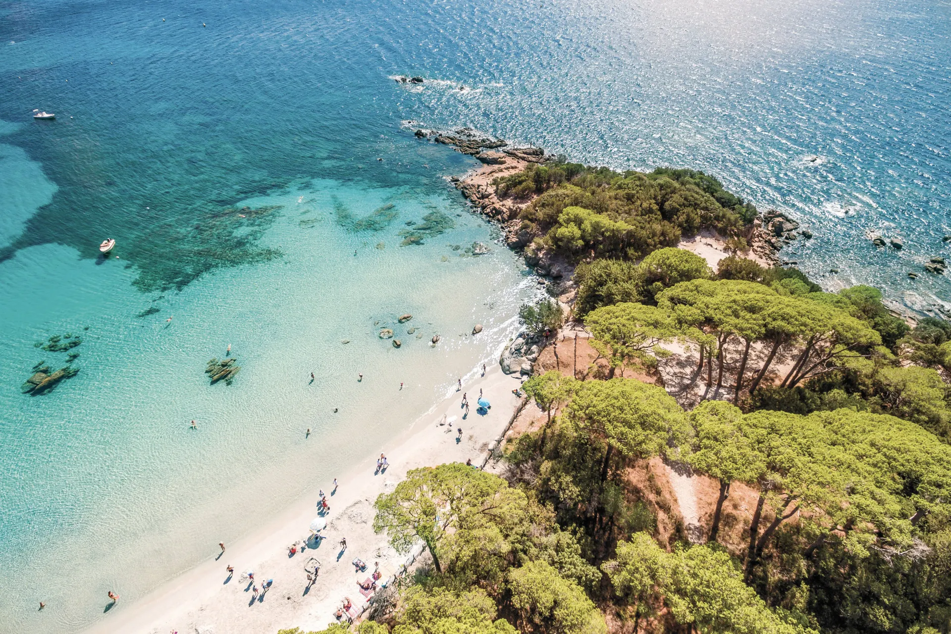 Palombaggia von oben