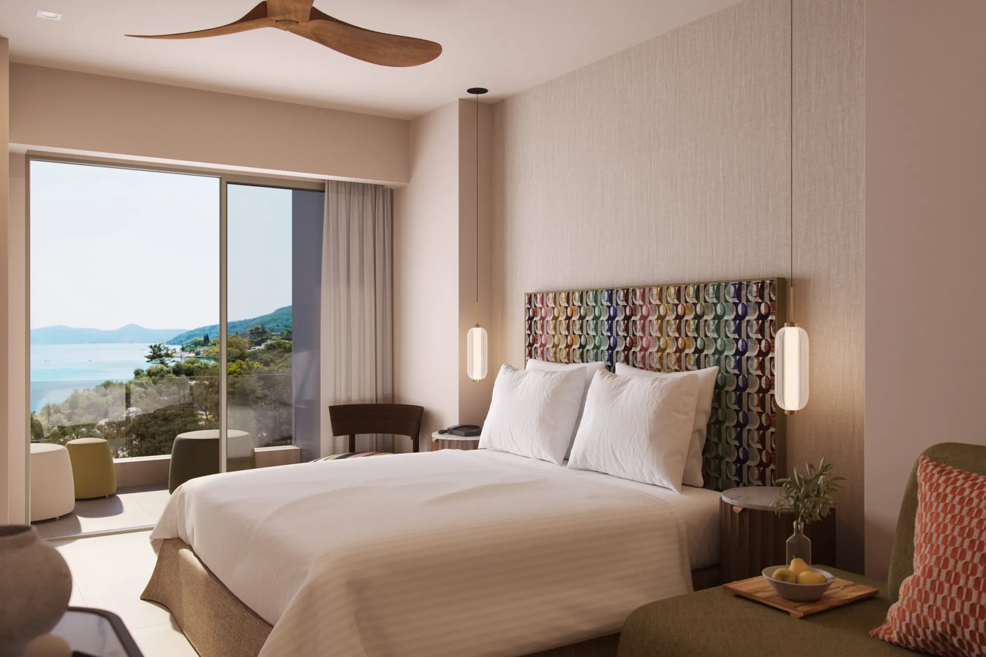 Avali, Mar-Bella Collection - Doppelzimmer Deluxe Meerblick