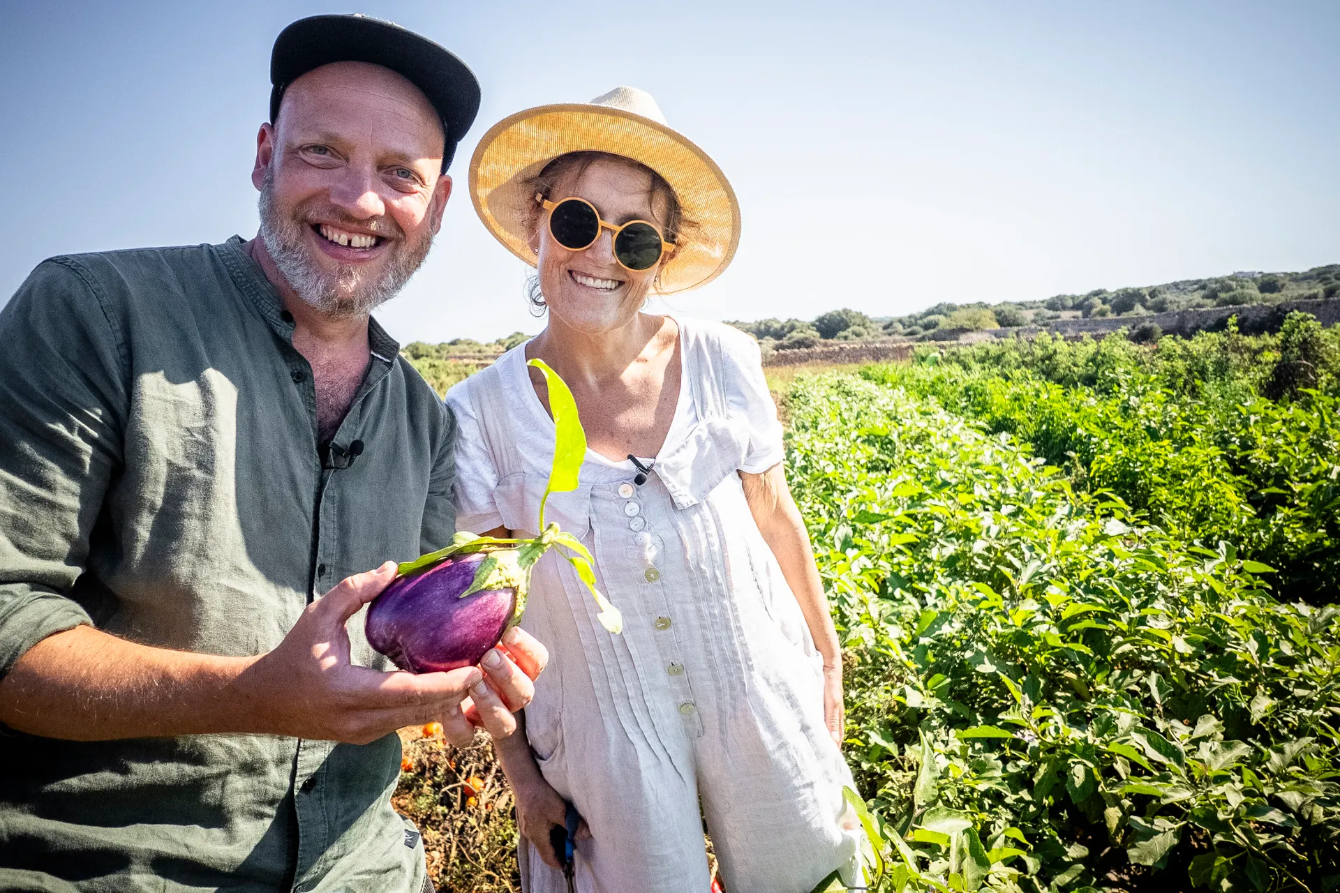 Olaf mit Silvia auf Menorca