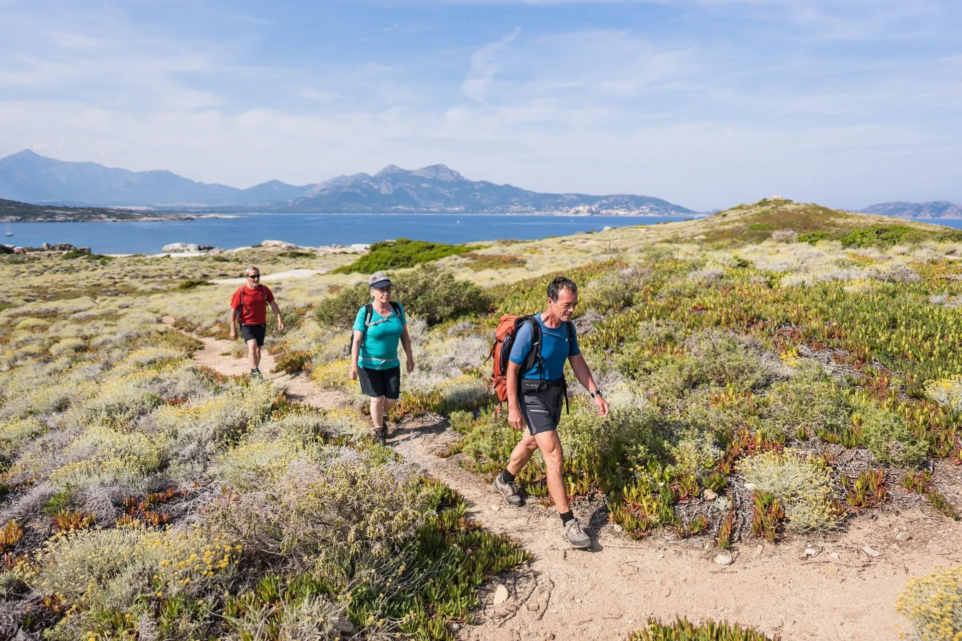 Küstenwanderung Korsika in der Gruppe