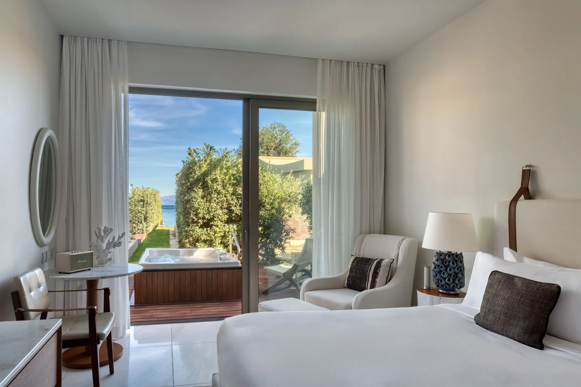 Domes Miramare, a Luxury Collection Resort - Pavilion Retreat Gartenblick Jacuzzi