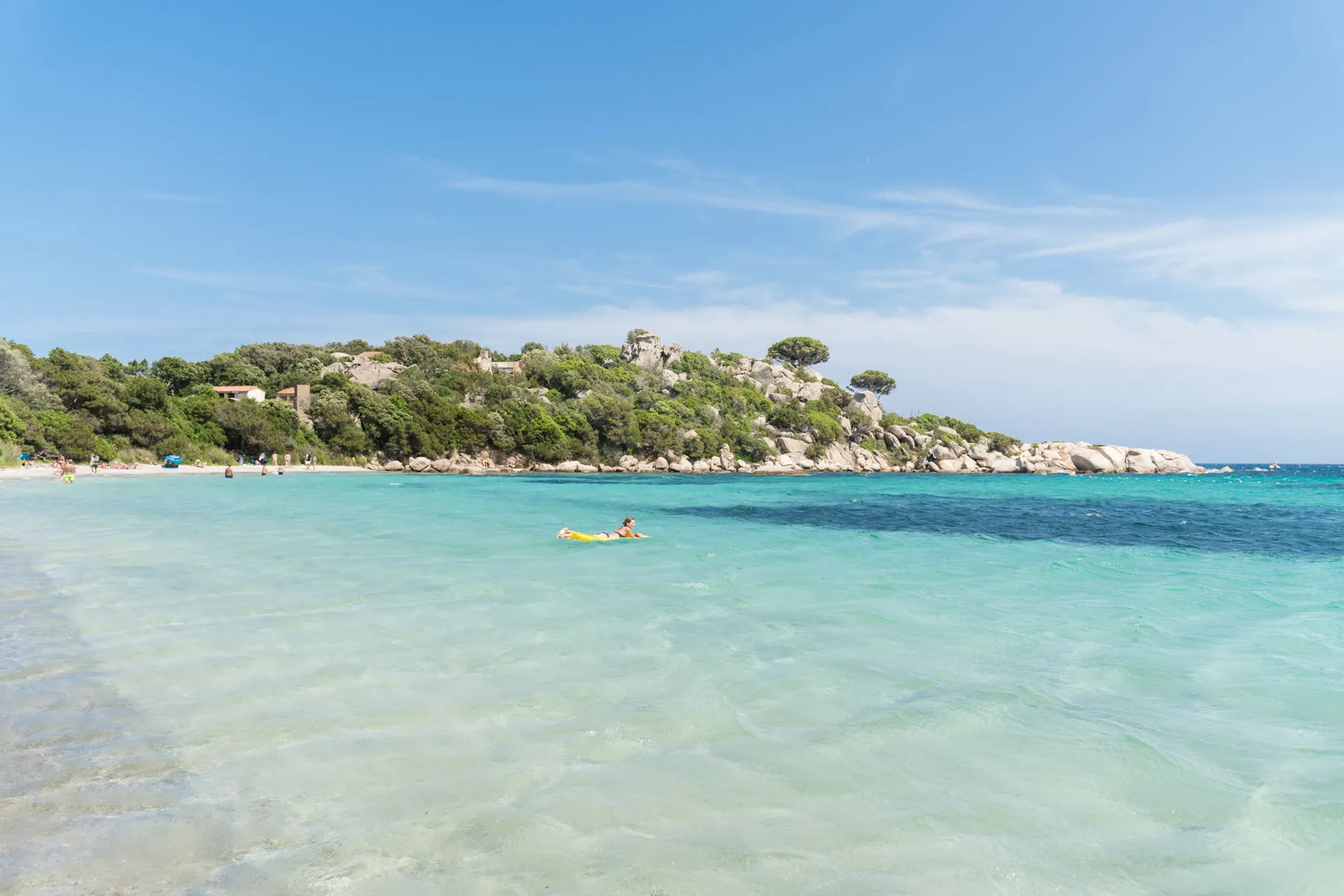 Santa Giulia Strand in Korsika