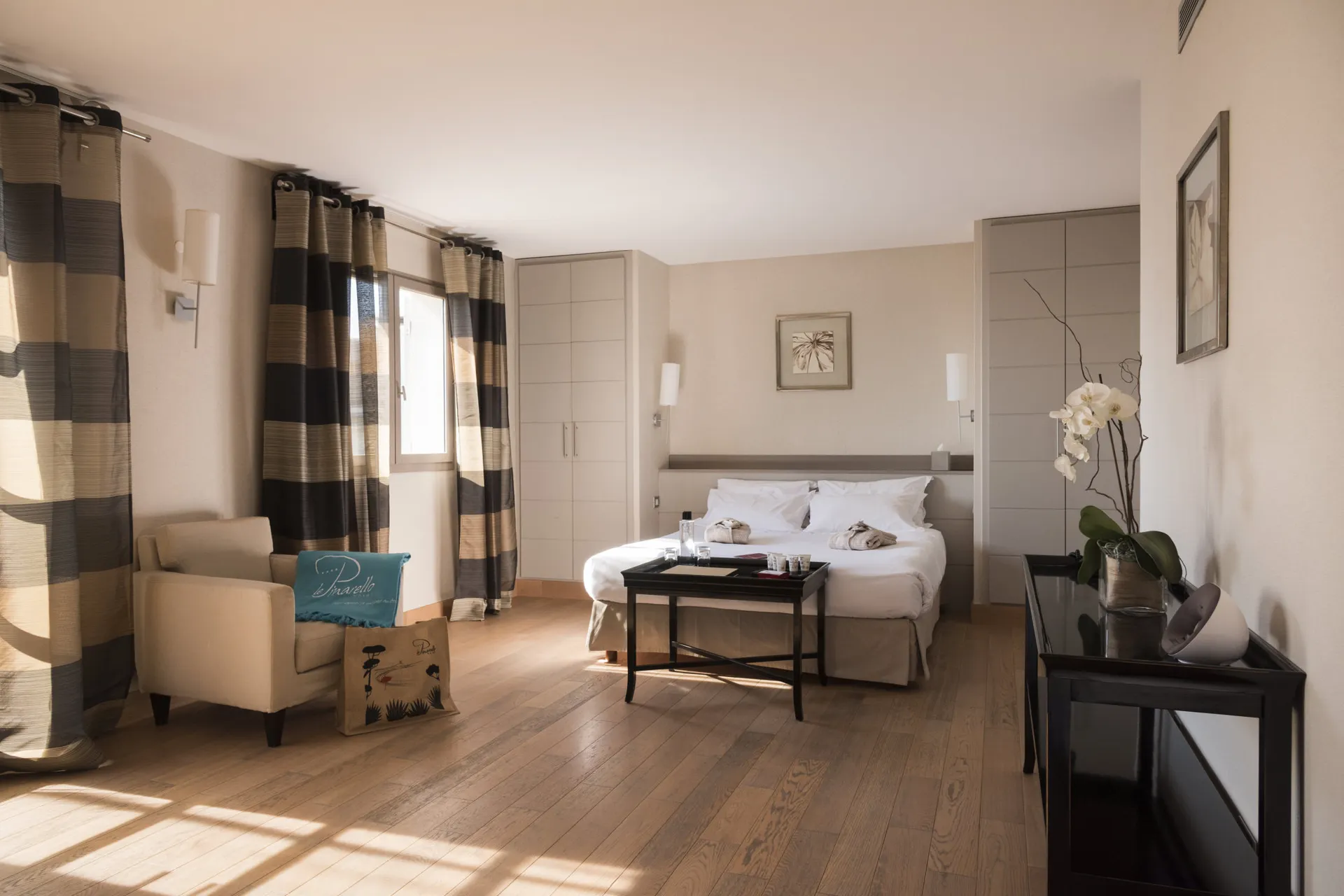 Hotel Le Pinarello - Suite Pinarello Gartenblick