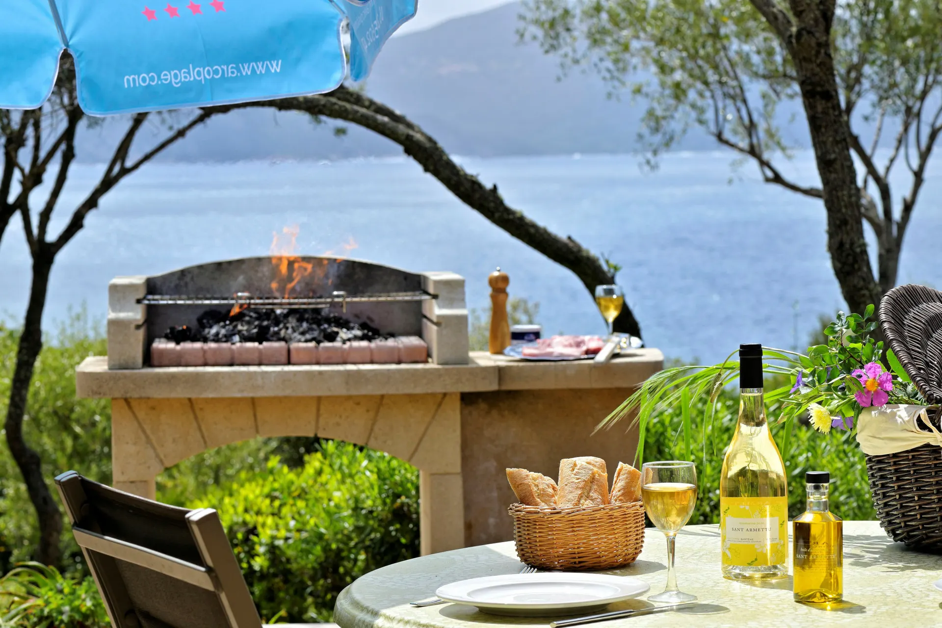 Ferienhaus Arco Plage - Minivilla F2 Meerblick