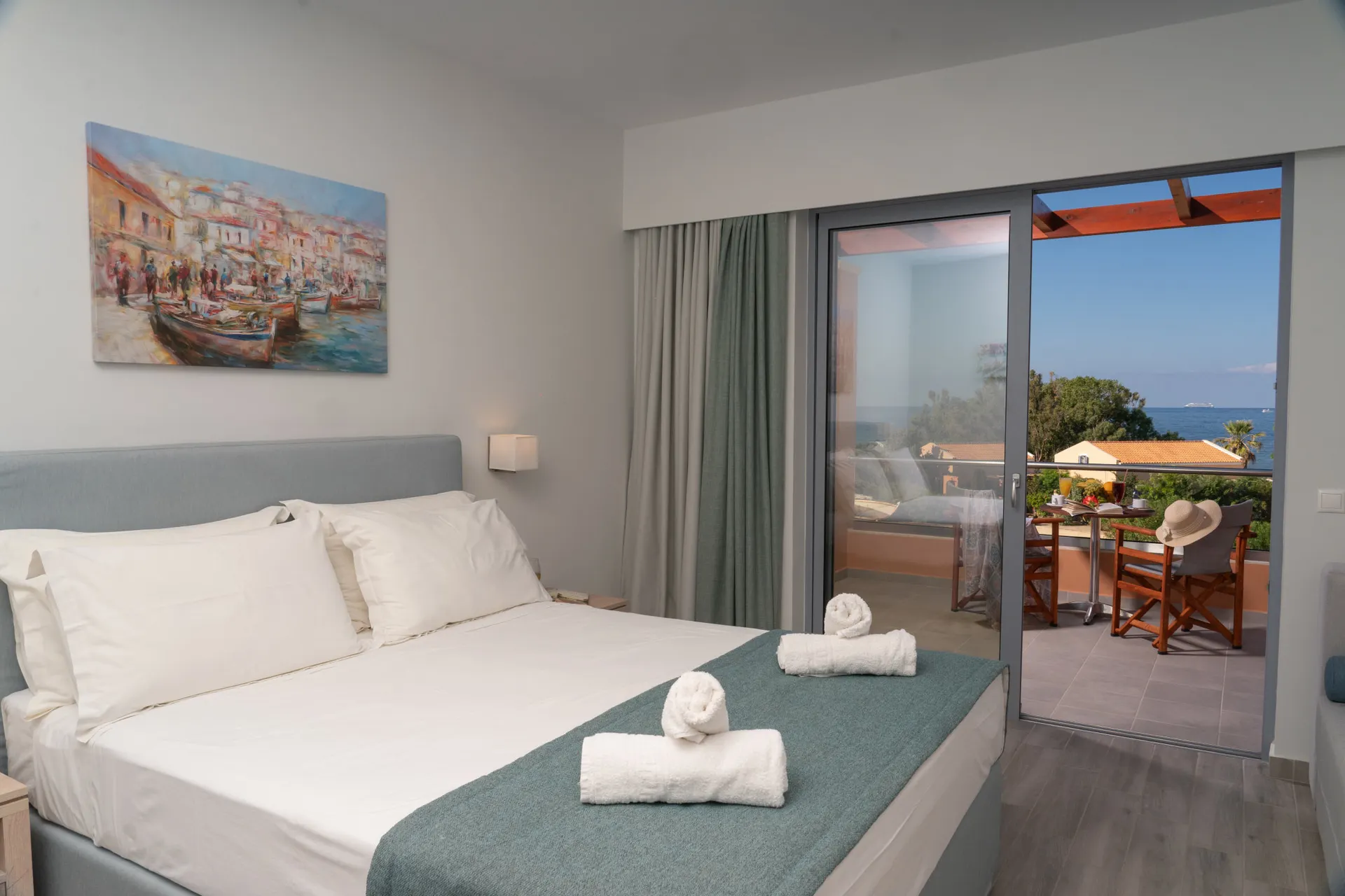 Remetzo Village - Doppelzimmer Meerblick