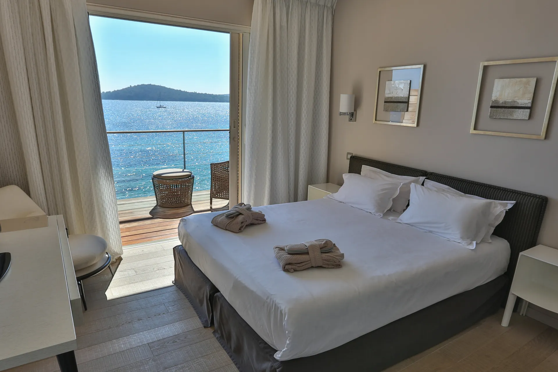 Hotel Le Pinarello - Doppelzimmer Superior Meerblick