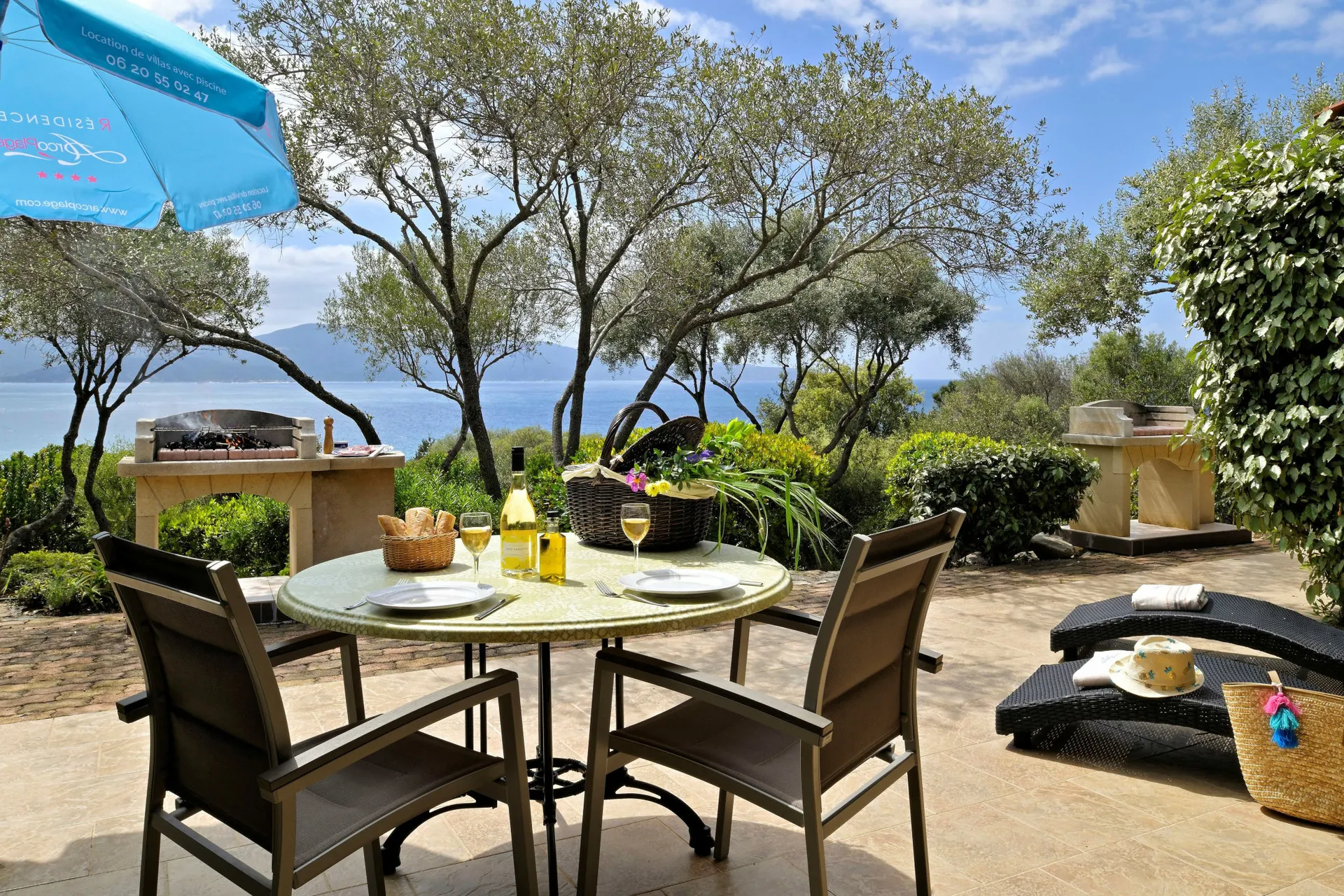 Ferienhaus Arco Plage - Minivilla F2 Meerblick