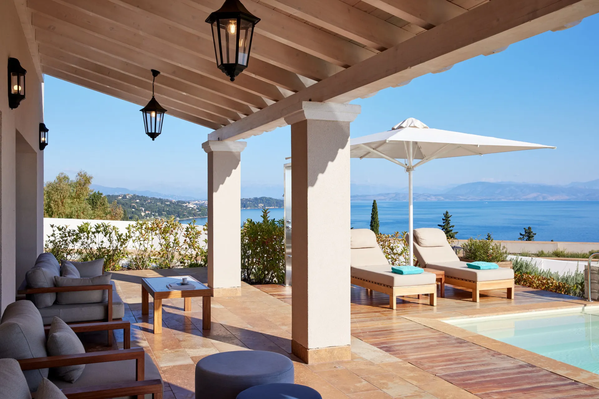 Angsana Corfu Resort & Spa - Villa Privatpool Meerblick (1 Schla