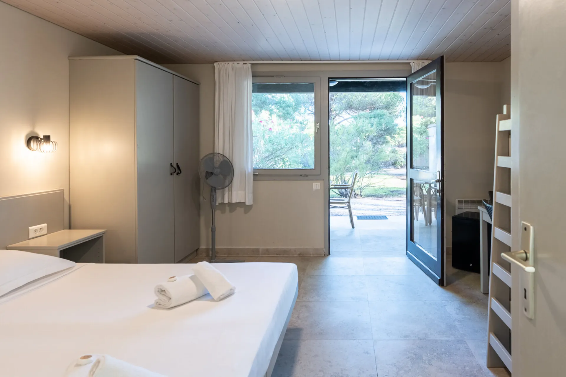 Feriendorf Zum Störrischen Esel - Wohnbeispiel Bungalow A Einraum Plus