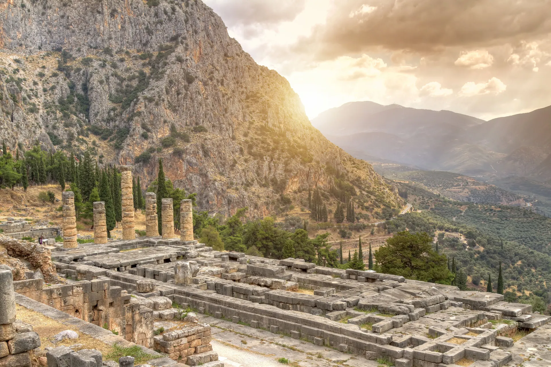 Apollontempel in Delphi