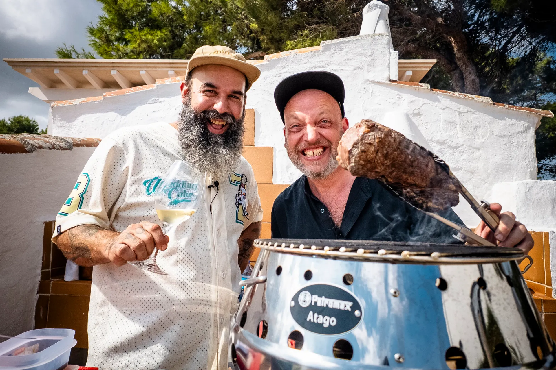 Olaf Deharde mit Augustin