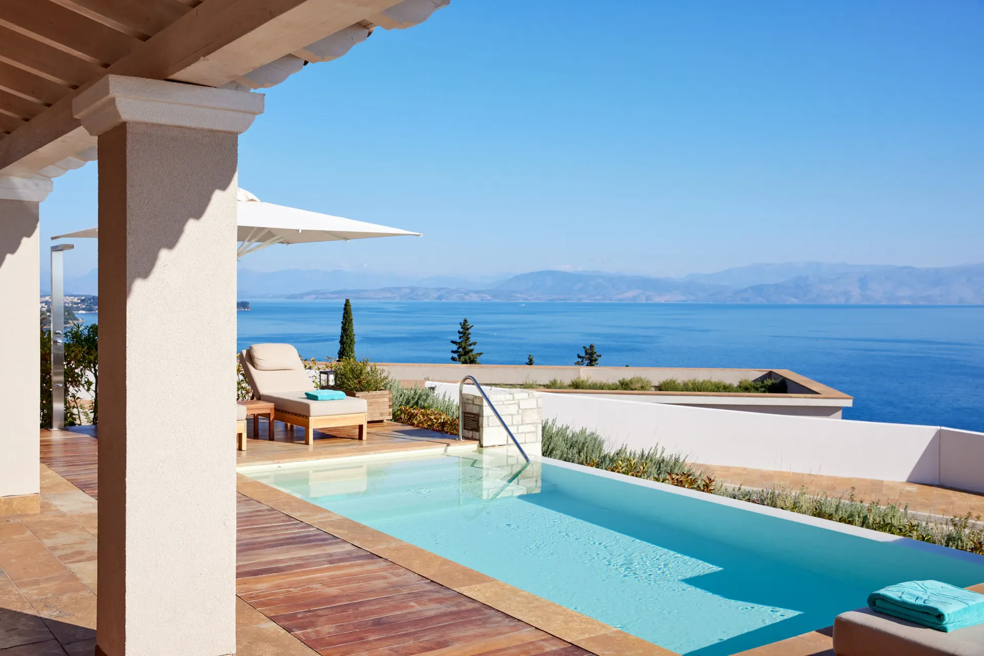 Angsana Corfu Resort & Spa - Villa Privatpool Meerblick (1 Schla