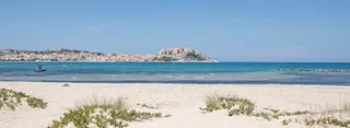 Hero - Frankreich - Korsika - Region Calvi_Ortschaft_Ortsname-Calvi-Natur-Strand_Sandstrand von Calvi_Strand-3025_WEB-AR_96x35_v1