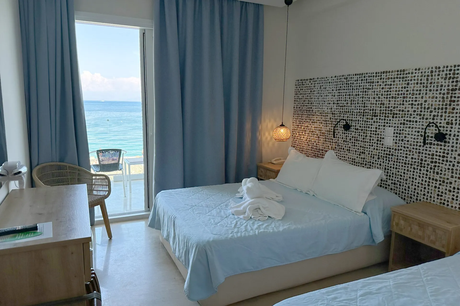 Hotel Dassia Beach - Doppelzimmer Meerblick