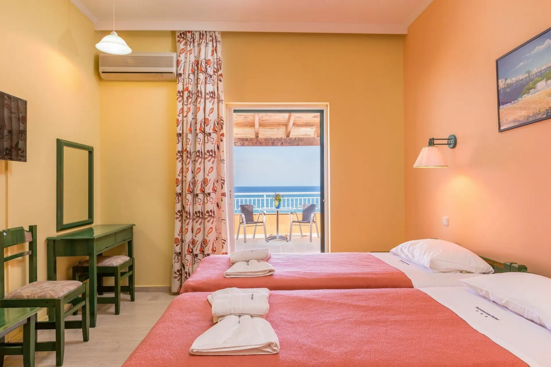 Hotel Paramonas - Doppelzimmer Meerblick