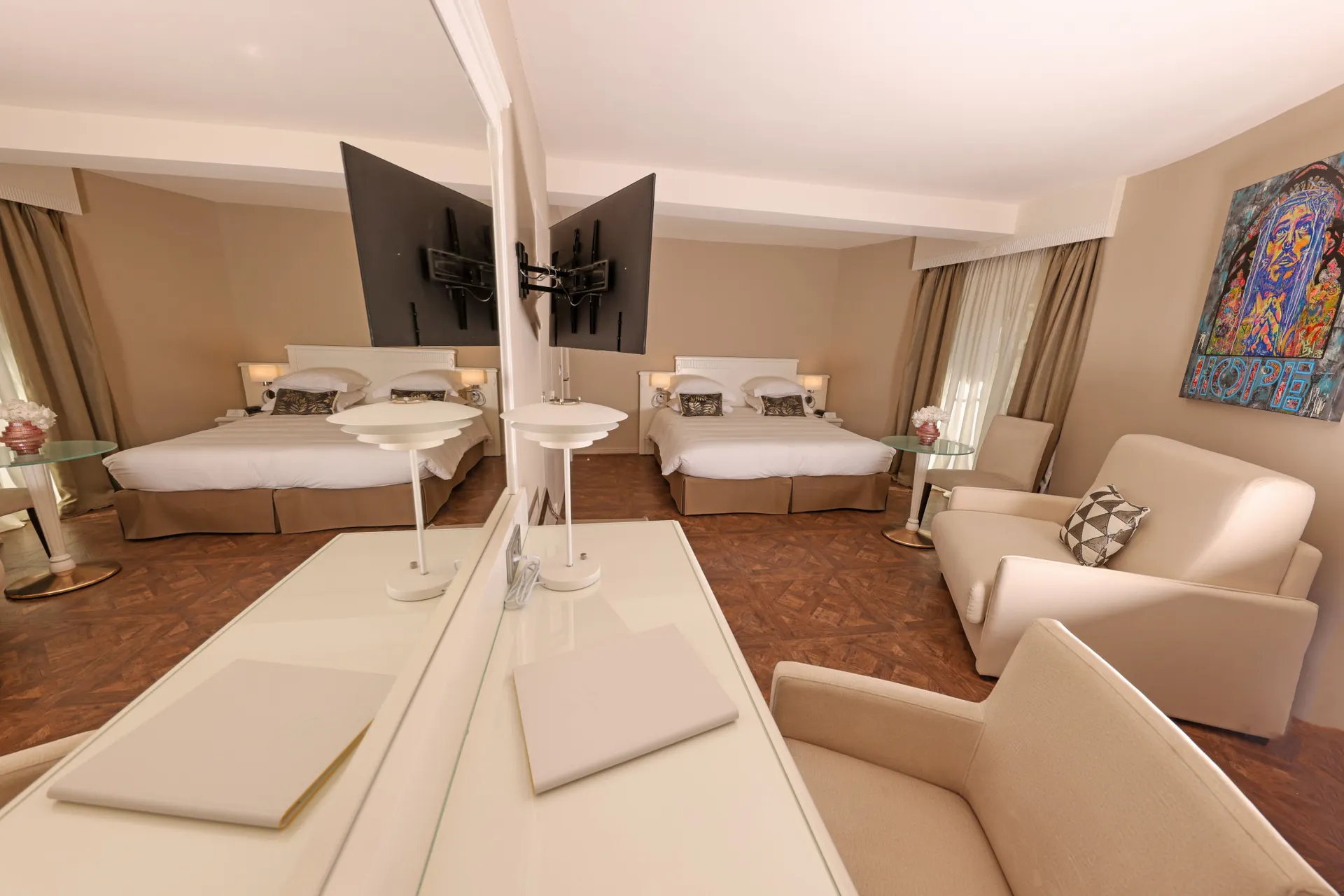 Hotel L'Abbaye - Doppelzimmer Komfort