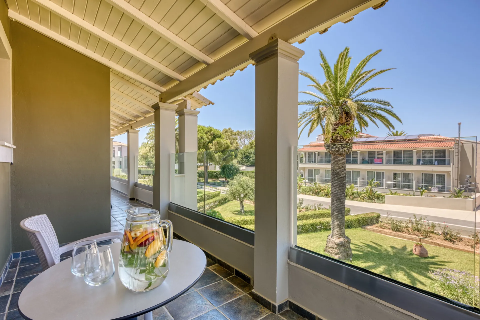 Acharavi Beach Hotel - Appartement Gartenblick