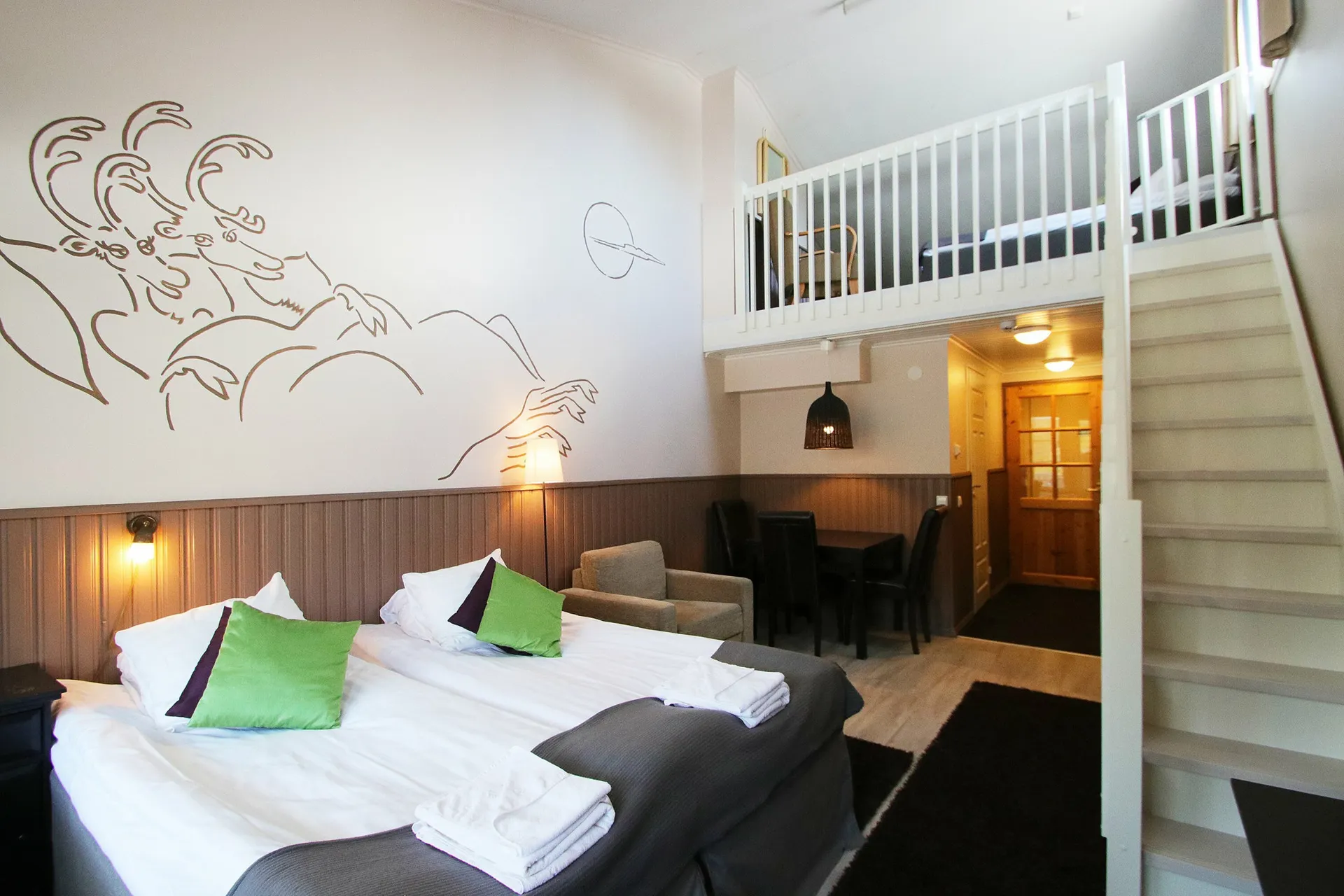 Hullu Poro Zimmer Dublex