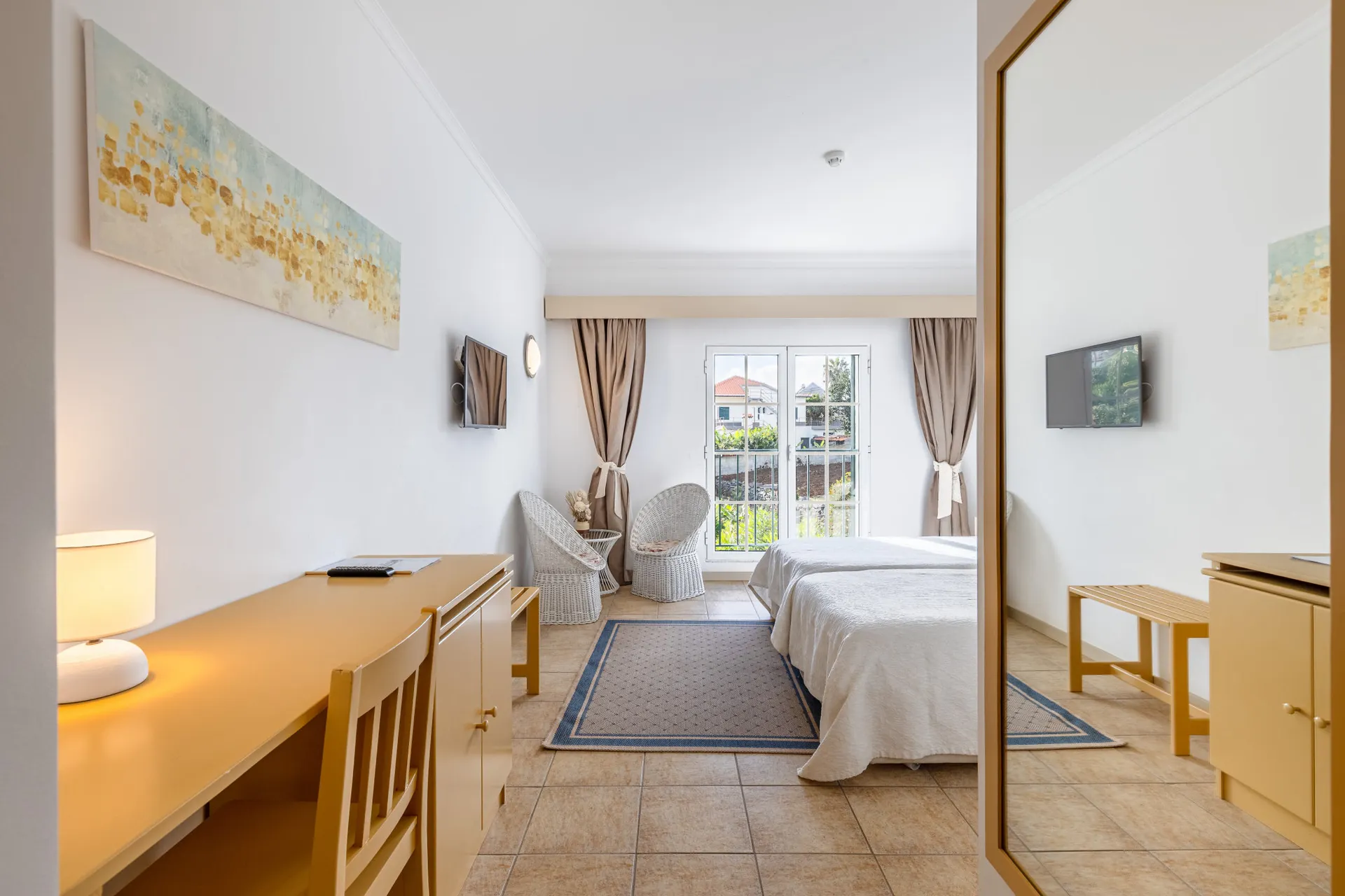 Quinta Alegre - Doppelzimmer Gartenblick