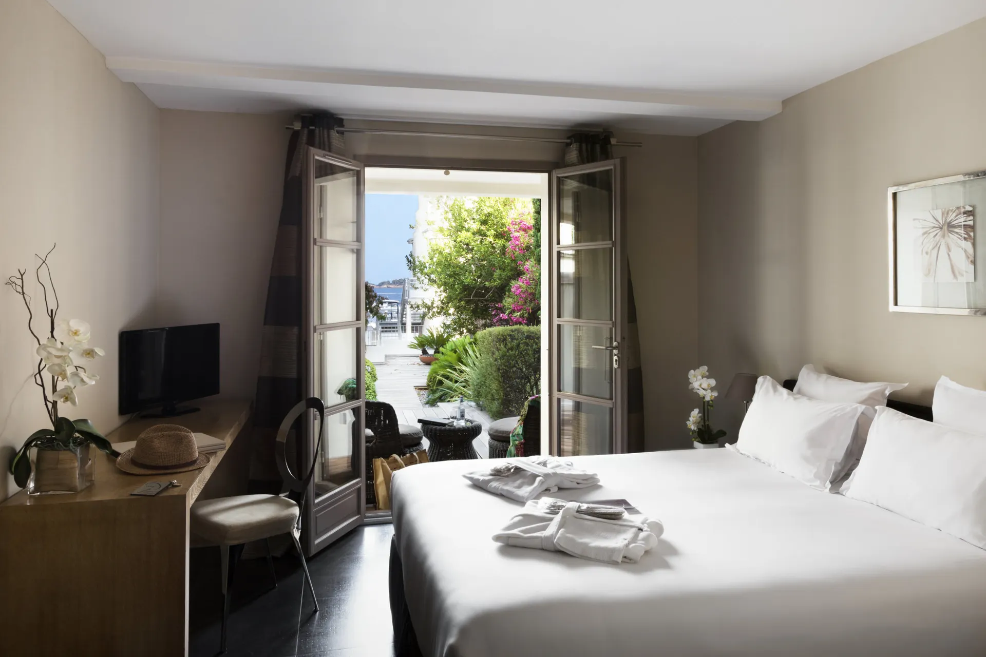 Hotel Le Pinarello - Doppelzimmer Standard Gartenblick