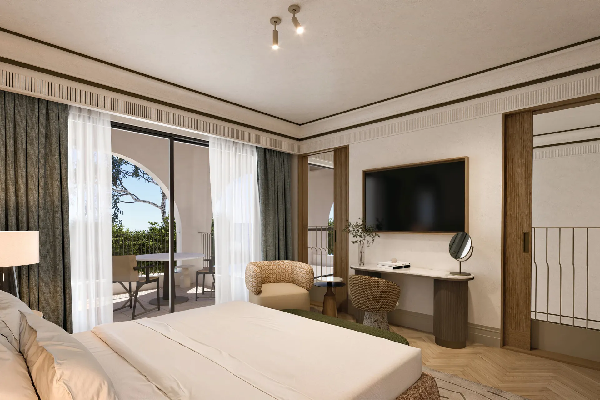 2-Zimmer Villa Gartenblick mit Privatpool