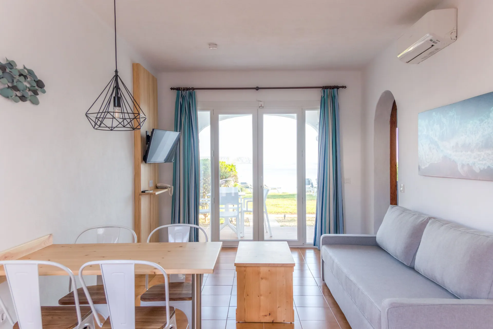 Aparthotel Tramontana Park - Appartement A seitlicher Meerblick