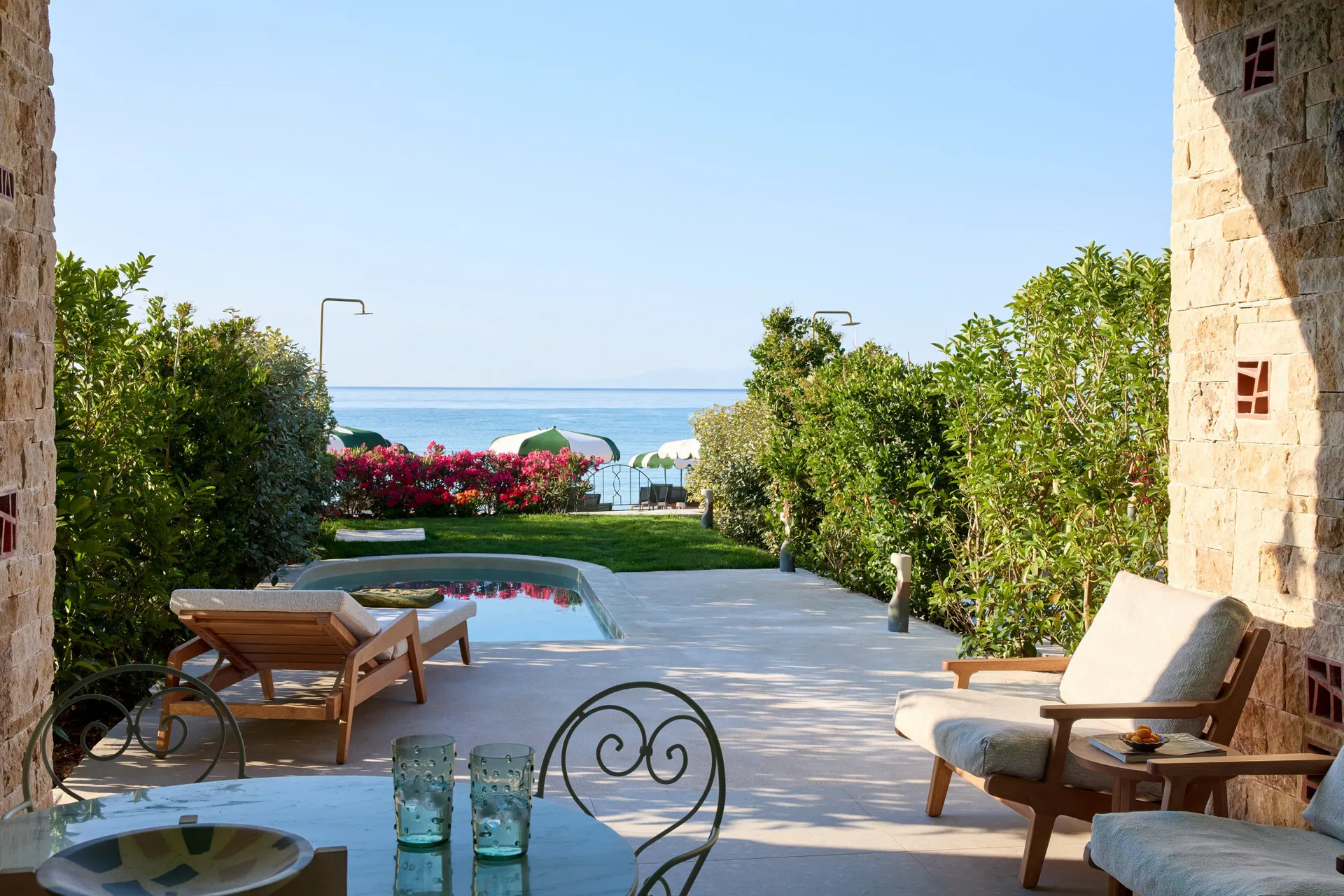 Hotel Parga Beach Resort - Beachfront Maison Suite Privatpool