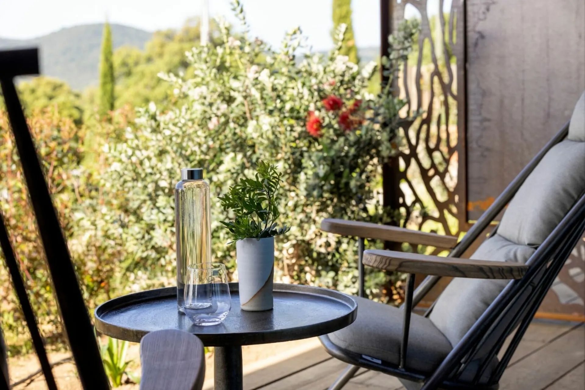 Les Regalia Hôtel & Spa - Doppelzimmer Gartenblick