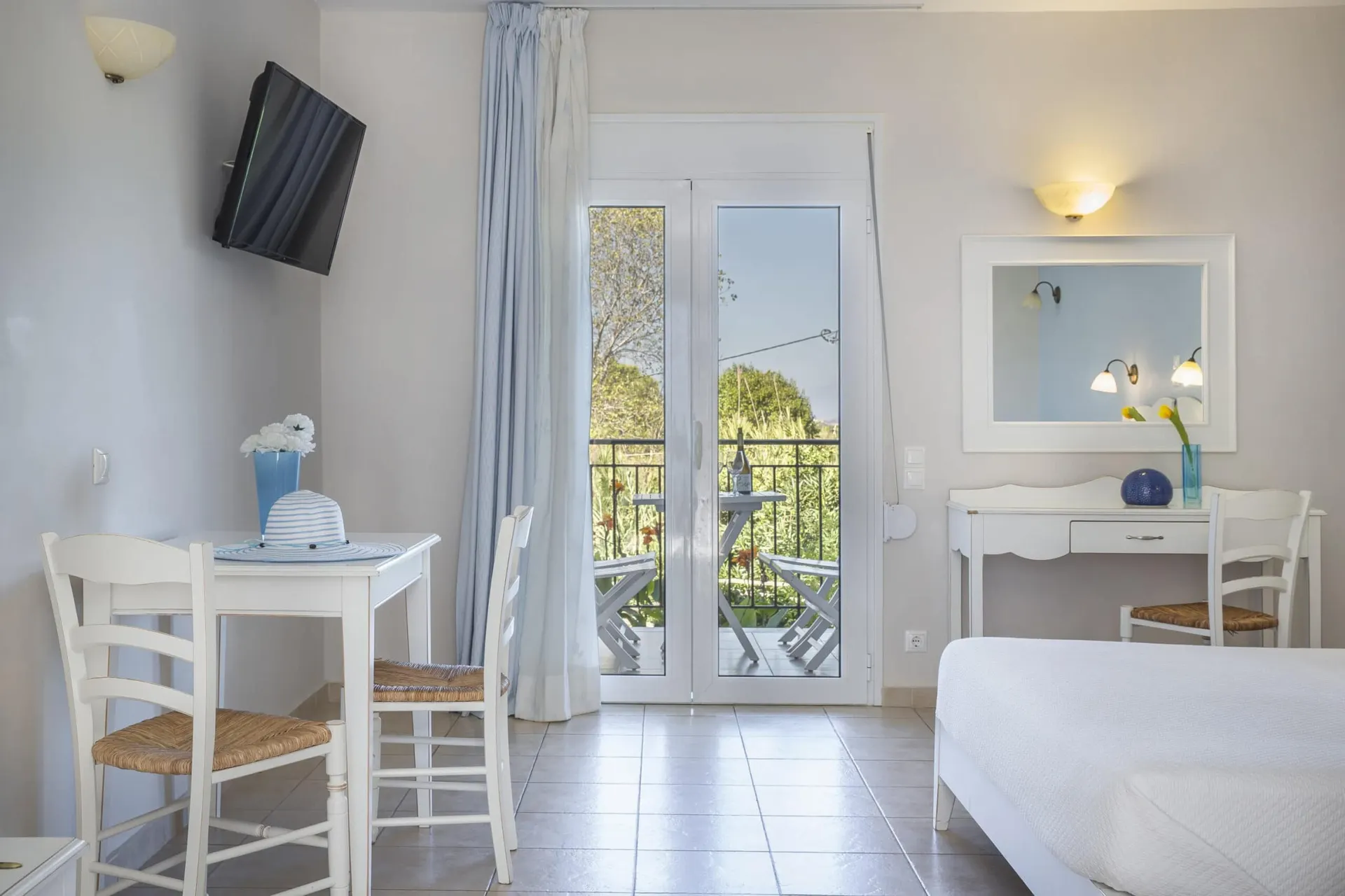 Familienzimmer Gartenblick