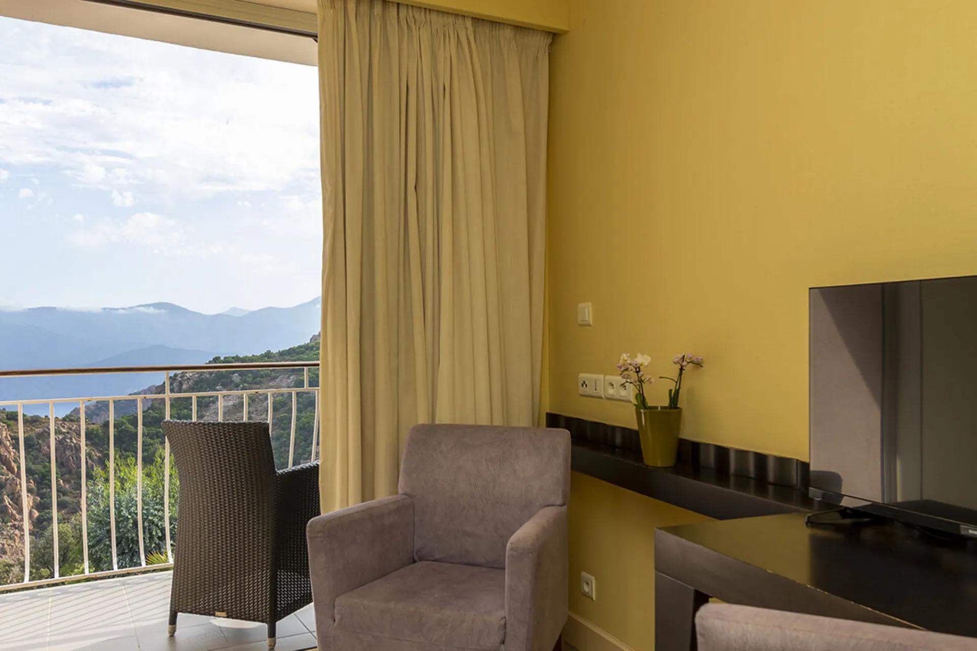 Hotel Capo Rosso - Doppelzimmer Grand Angle Meerblick