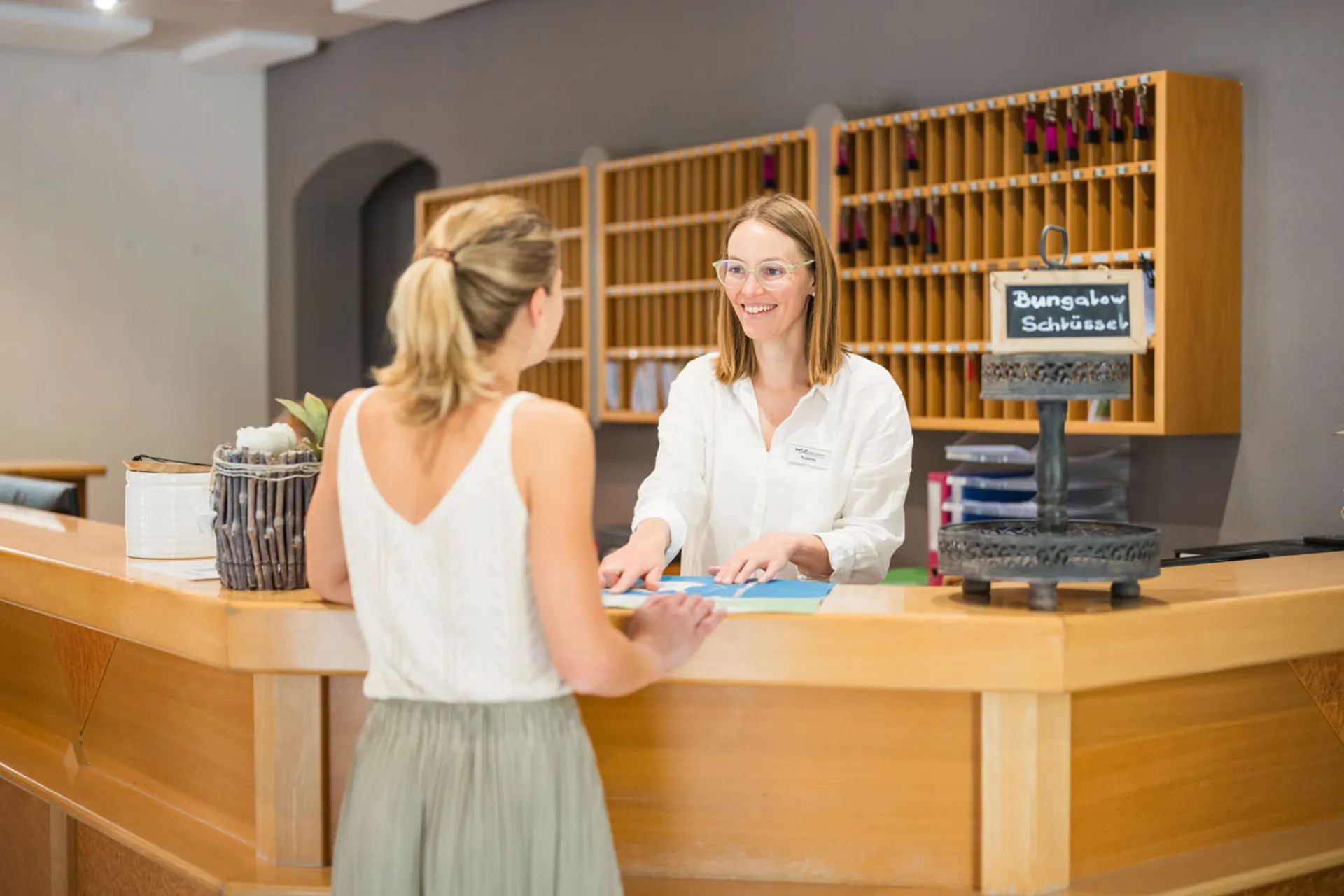 Rezeption Feriendorf Zum Störrischen Esel